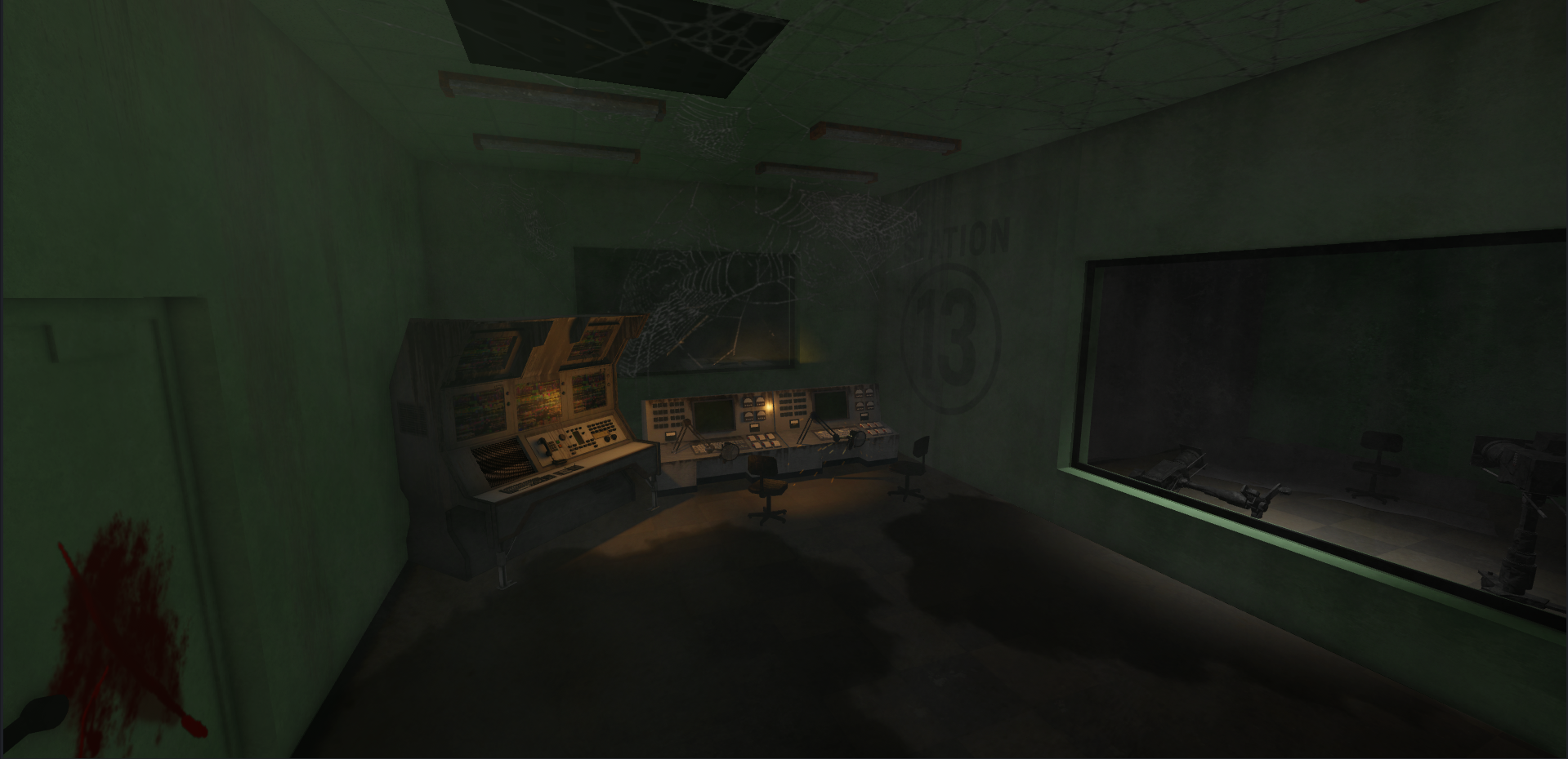 Grimy laboratory control center
